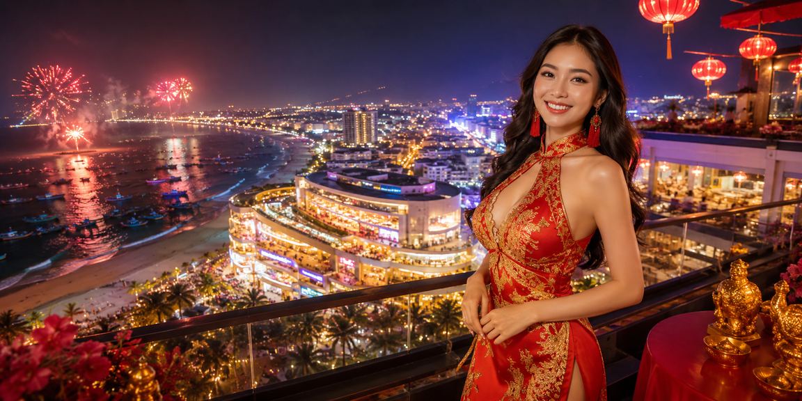 Người chơi tại Mũi Né thưởng thức chợ đêm và đặt cược trên điện thoại di động
