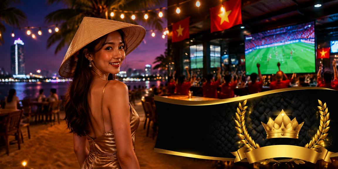 Cảnh nhận thưởng xổ số VIP tại Sài Gòn với nón lá truyền thống
